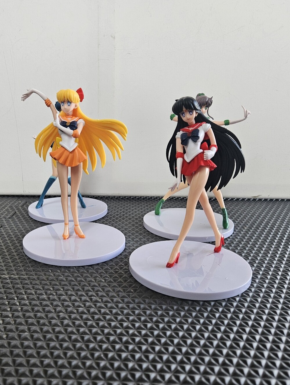 Sailor Moon Lot of 4 Standing Cake Decorations